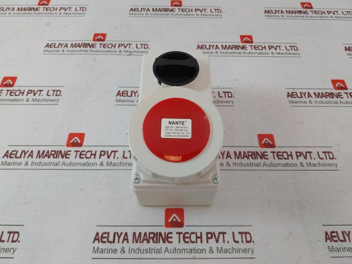 Nante 182124 Socket Plug Ip67 32A-3H/380-415V- 3P+E/50+60Hz Iec60309-2