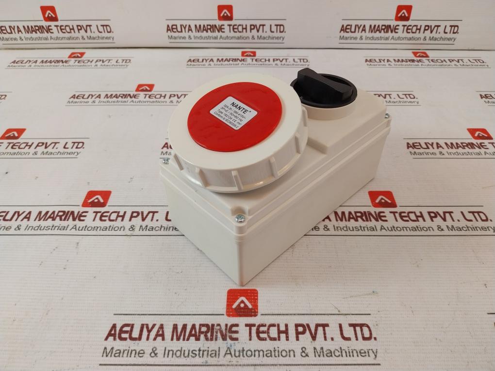 Nante 182124 Socket Plug Ip67 32A-3H/380-415V- 3P+E/50+60Hz Iec60309-2
