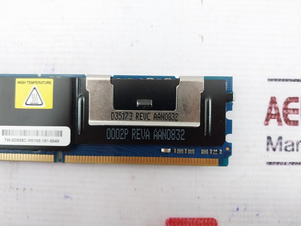 Nanya Nt2gt72u8pd1bd-3c 2gb 2rx8 Pc2-5300f-555-11-b4 D35173 Rev.c