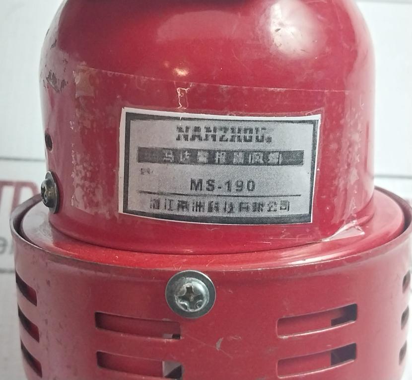 Nanzhou Ms-190 Industrial Motor Alarm 24V