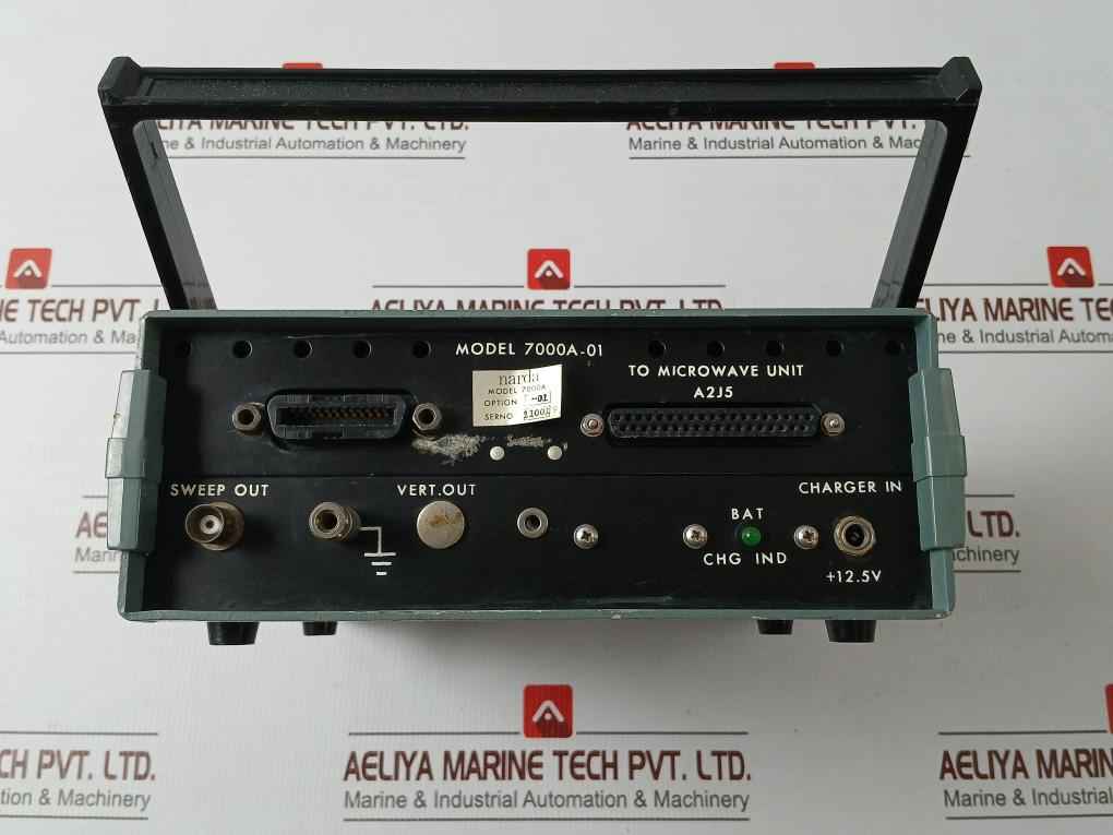 Narda 7000A-01 Microwave Multimeter Rev (H) 200V