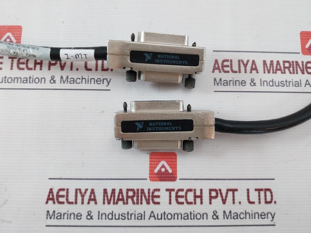 National Instruments 763507B-01 Gpib Test Cable Assembly E139956 1.0M 75C