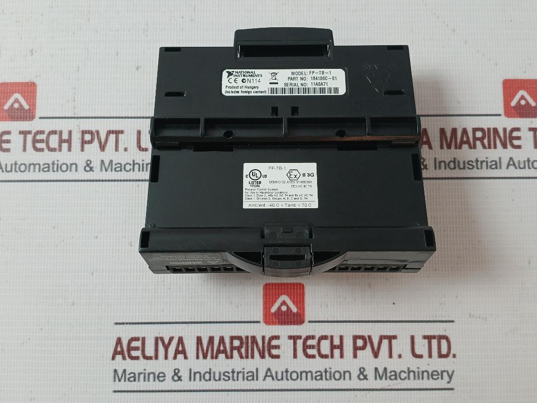 National Instruments Fp-tb-1 Fieldpoint Terminal Base 11Bc2A1 70C Ha3383397