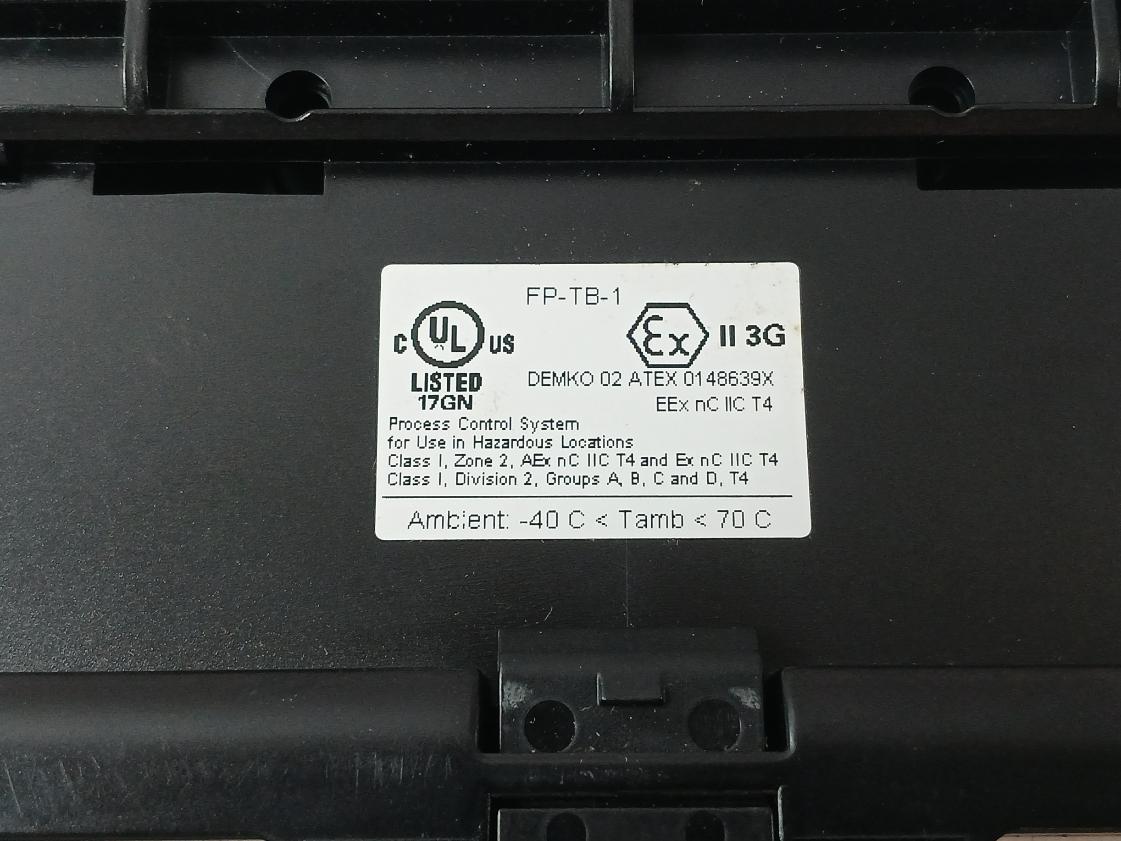 National Instruments Fp-tb-1 Fieldpoint Terminal Base 11Bc2A1 70C Ha3383397