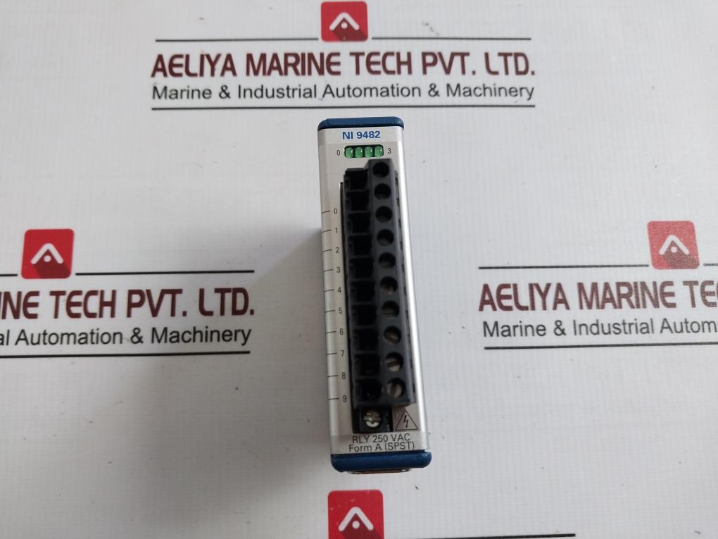 National Instruments Ni 9482 C Series 4-channel Spst Relay Output Module