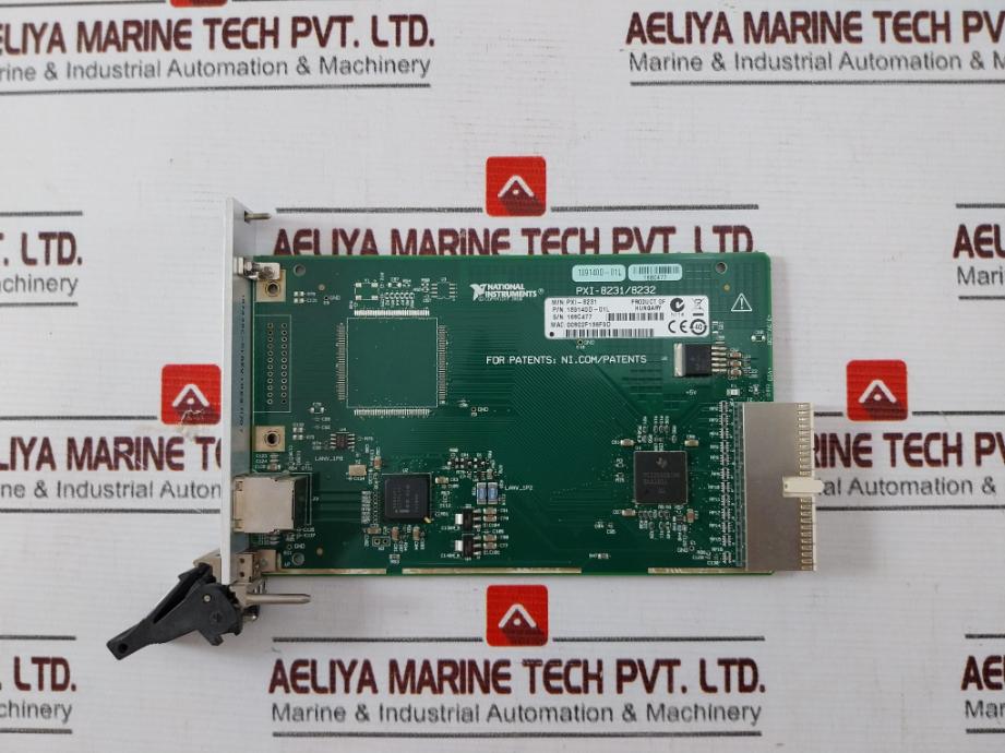 National Instruments Ni Pxi-8231 Gigabit Ethernet Interface 94V-0 Rev 1