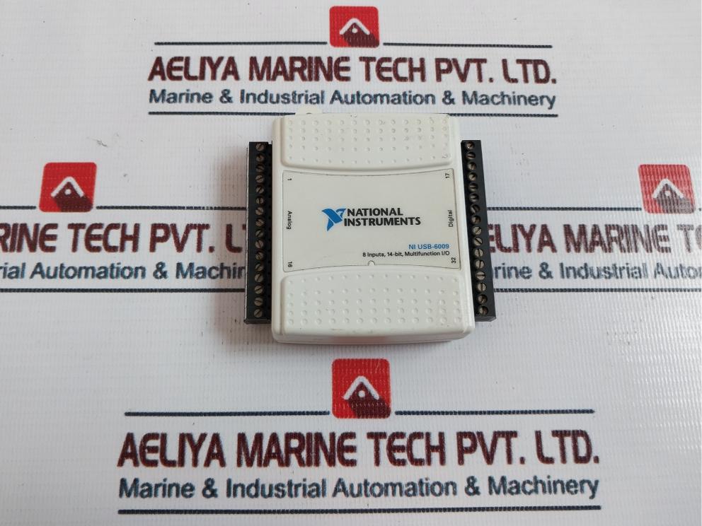 National Instruments NI USB-6009 Data Acquisition Card Module 191039D-01L