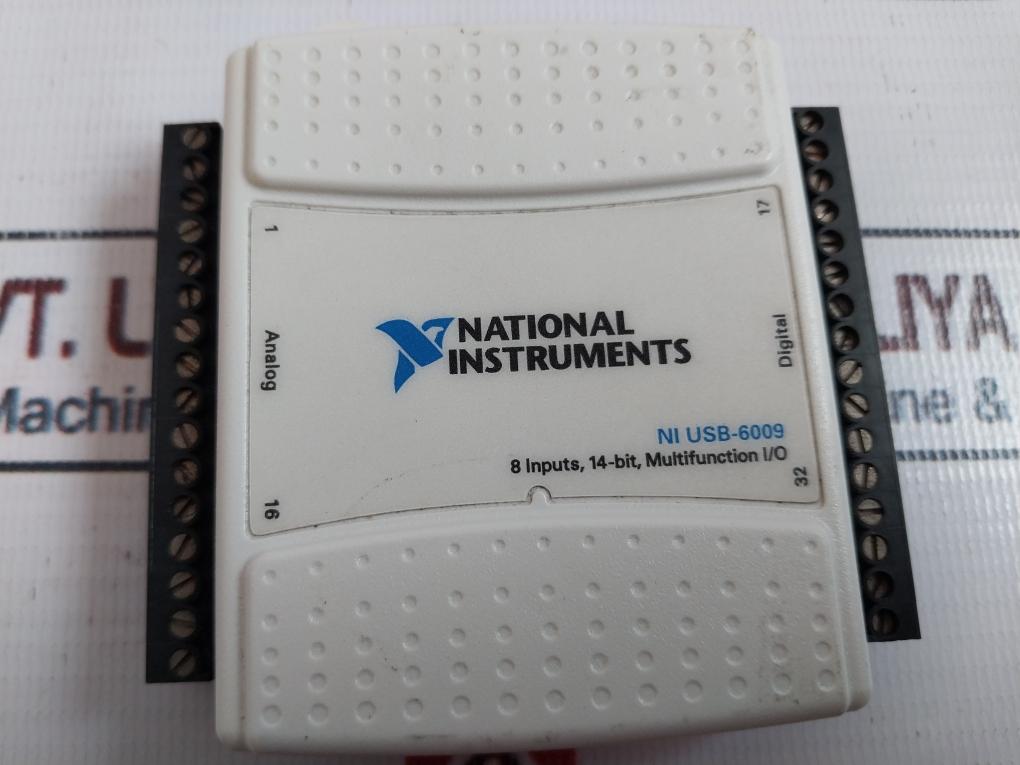 National Instruments NI USB-6009 Data Acquisition Card Module 191039D-01L