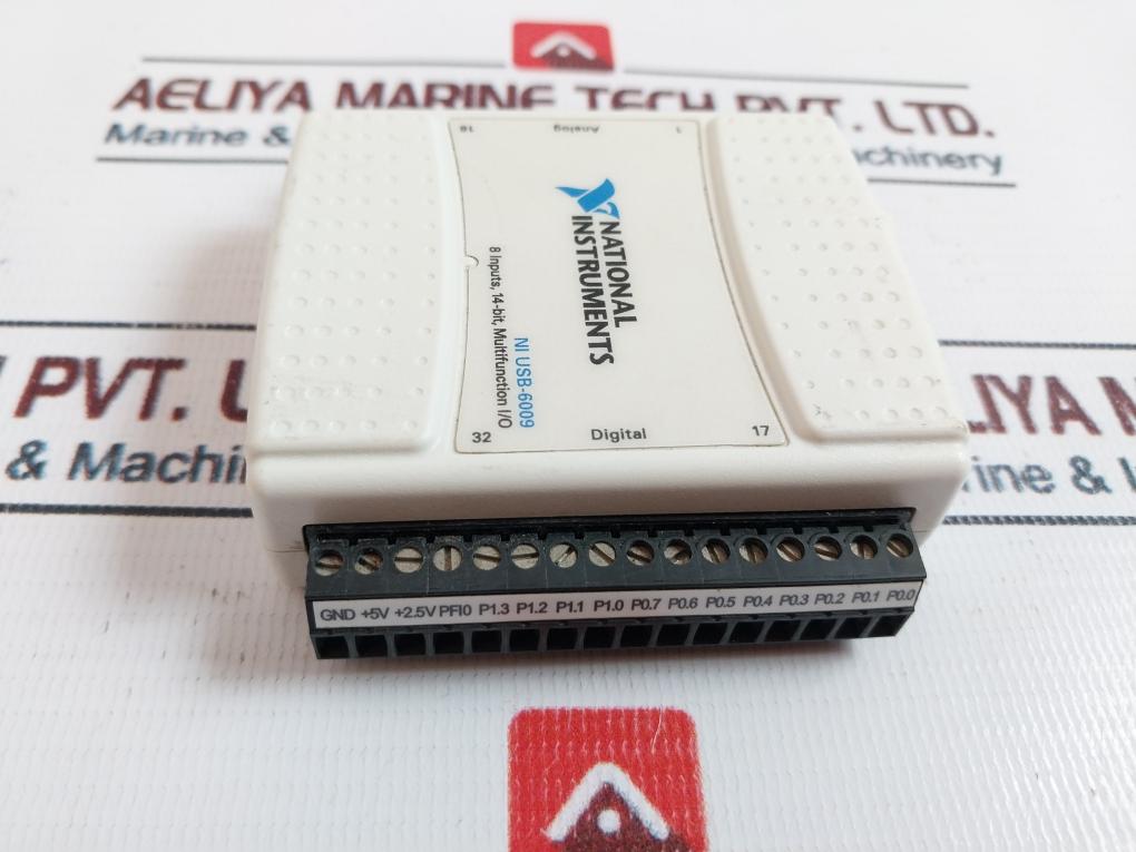 National Instruments NI USB-6009 Data Acquisition Card Module 191039D-01L