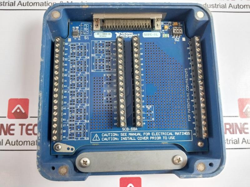 National Instruments Scb-68a Shielded Connector Block 153721c-01l