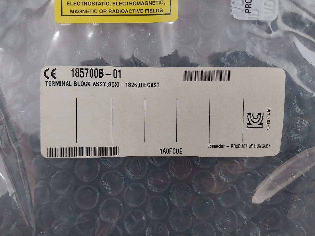 National Instruments Scxi-1326 High-voltage Terminal Block Assembly