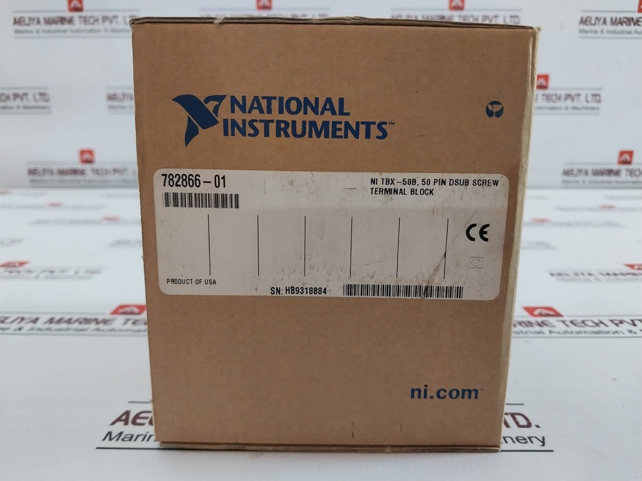 National Instruments Tbx-50B 50-pin Male D-sub Screw Terminal Block