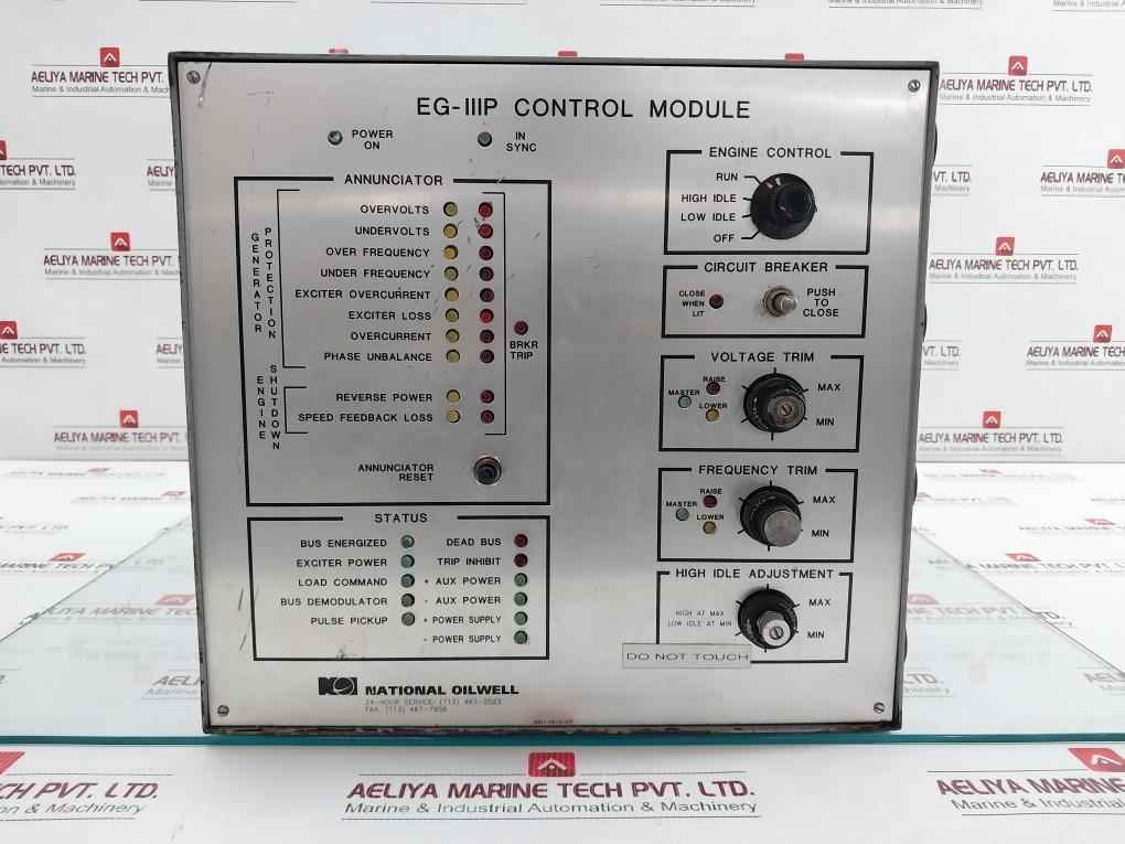 National Oilwell 900 Rpm Eg-iiip Control Module 6415-9084-00