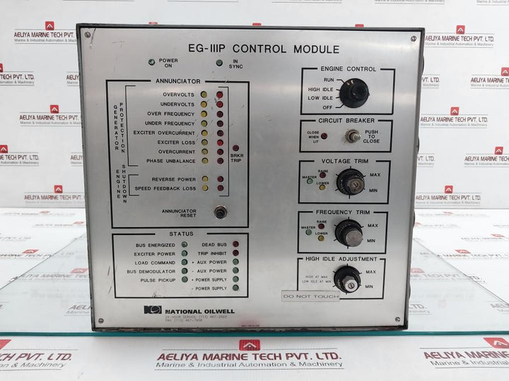 National Oilwell 900 Rpm Eg-iiip Control Module 6415-9084-00