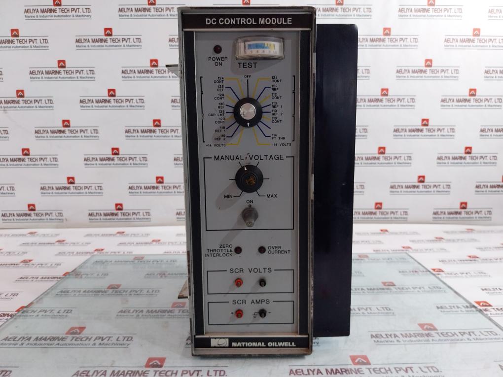 National Oilwell Varco 0001-2639-00 Dc Control Module Rev C Series X - Aeliya Marine Tech