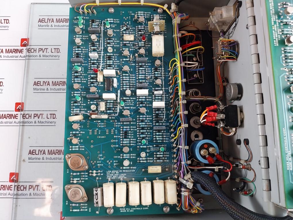 National Oilwell Varco 0001-2639-00 Dc Control Module Rev C Series X - Aeliya Marine Tech