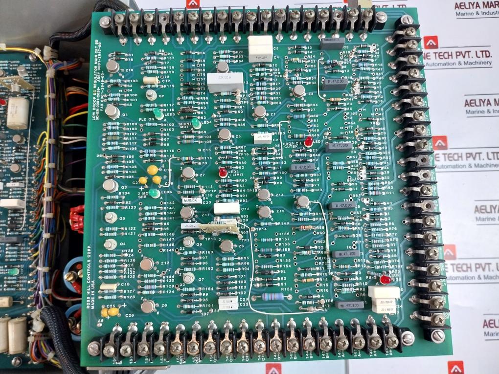 National Oilwell Varco 0001-2639-00 Dc Control Module Rev C Series X - Aeliya Marine Tech