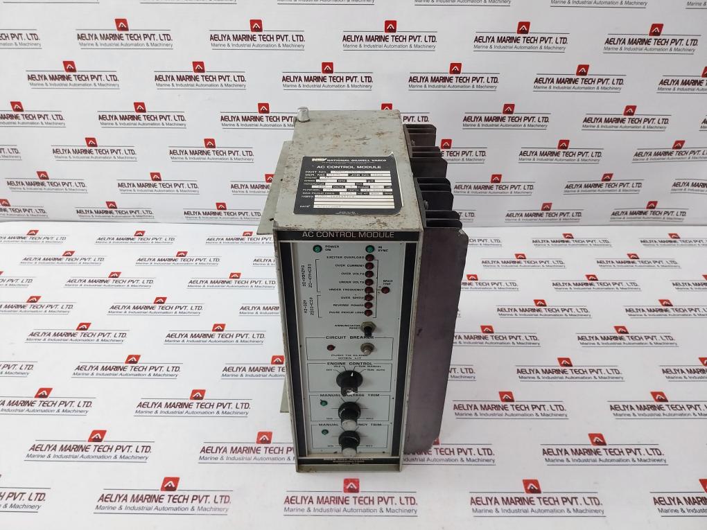 National Oilwell Varco 0001-2656-00 Ac Control Module 900 Rpm - Aeliya Marine Tech