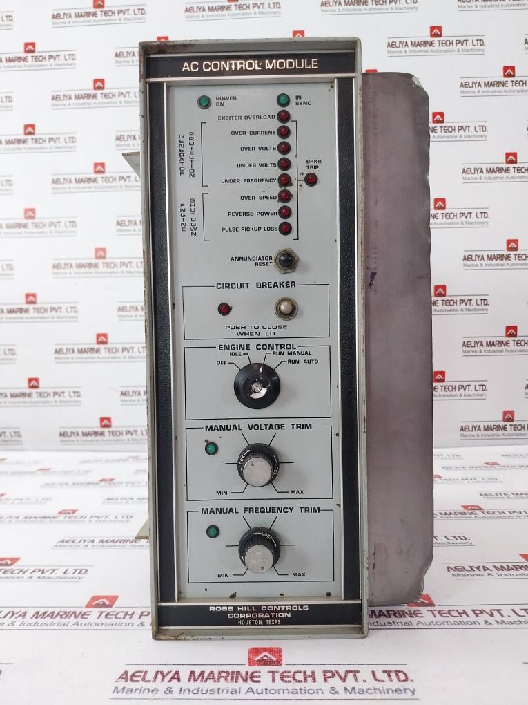 National Oilwell Varco 0001-2656-00 Ac Control Module 900 Rpm - Aeliya Marine Tech