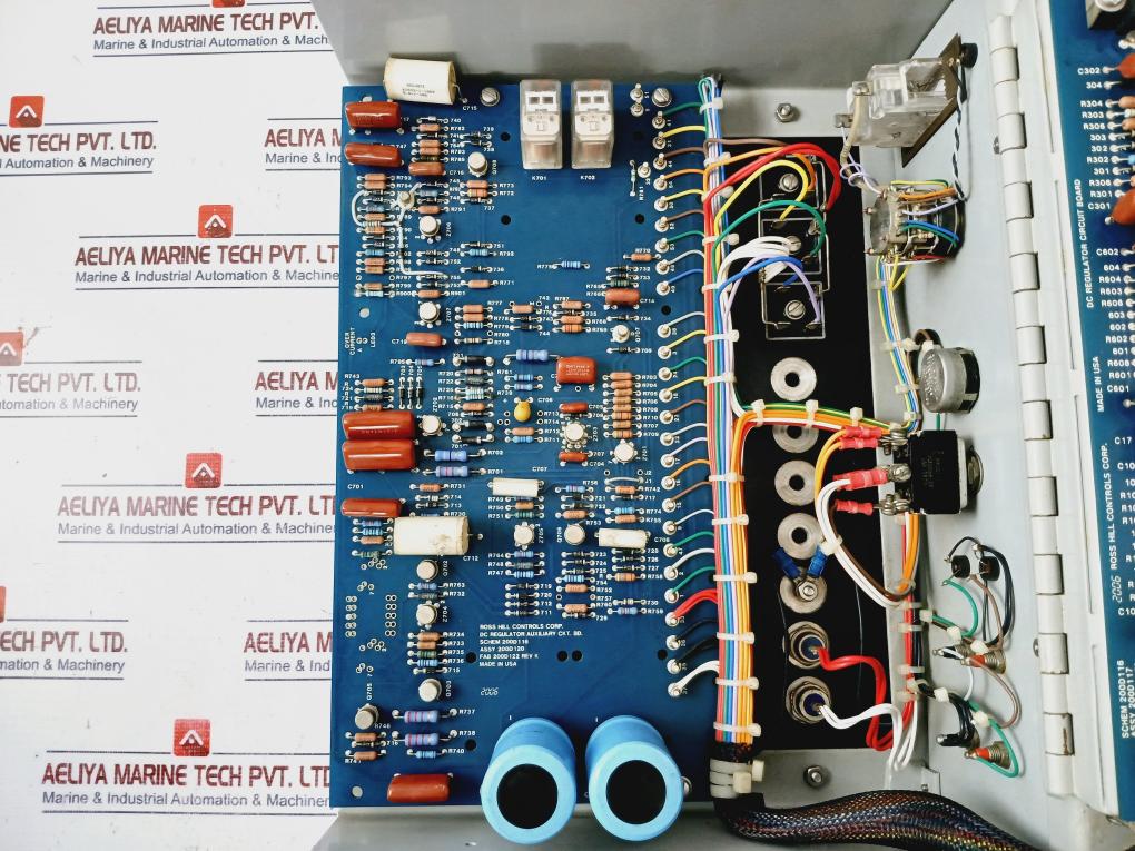 National Oilwell Varco 0522-2400-27 Dc Control Module Rev A 1600 Amps - Aeliya Marine Tech