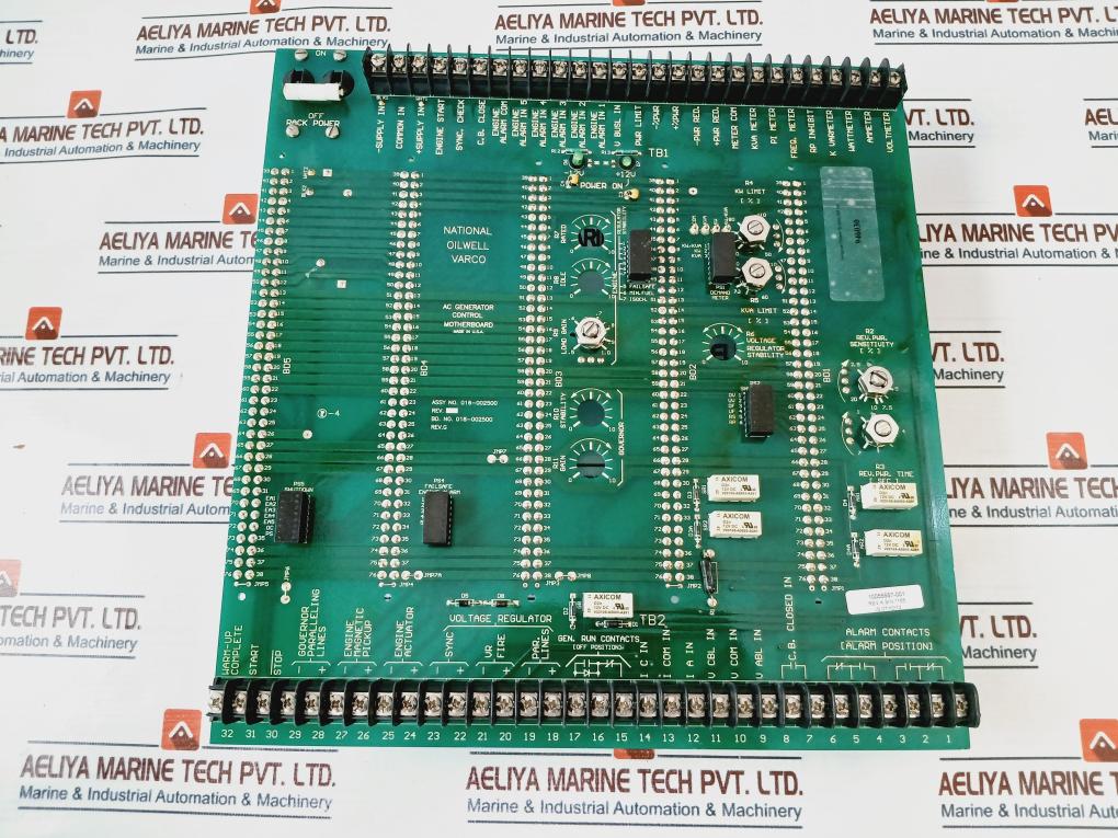 National Oilwell Varco 10055557-001 Ac Generator Control Motherboard ...