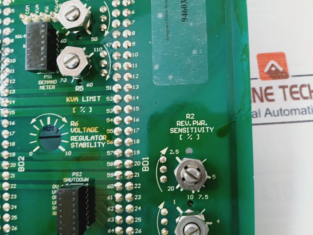 National Oilwell Varco 10055557-001 Ac Generator Control Motherboard