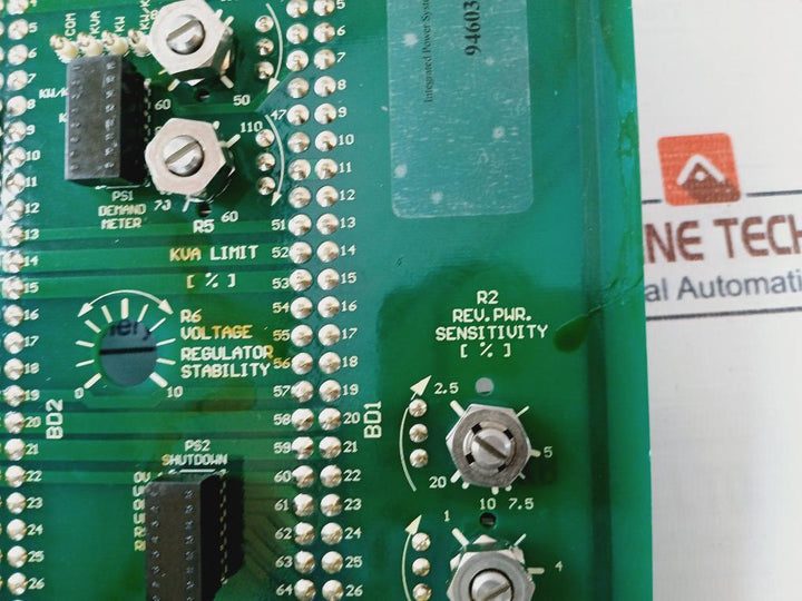 National Oilwell Varco 10055557-001 Ac Generator Control Motherboard