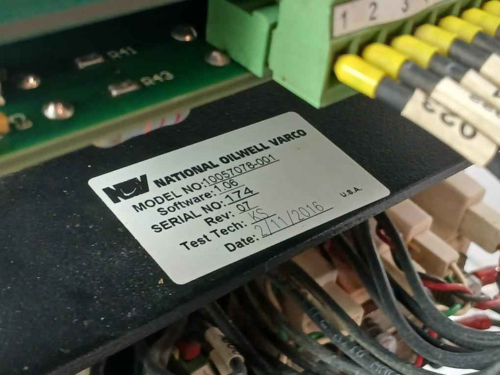 National Oilwell Varco 10057078-001 Digital Field Supply Module K05H1000