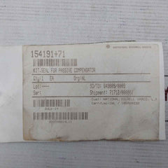 National Oilwell Varco 154191+71 Seal Kit For Passive Compensator