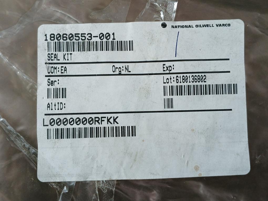National Oilwell Varco 154191+71 Seal Kit For Passive Compensator Cmc-t6462