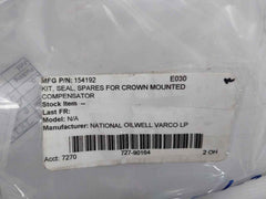 National Oilwell Varco 154192 Seal Kit For Crown Mounted Compensator 402058000