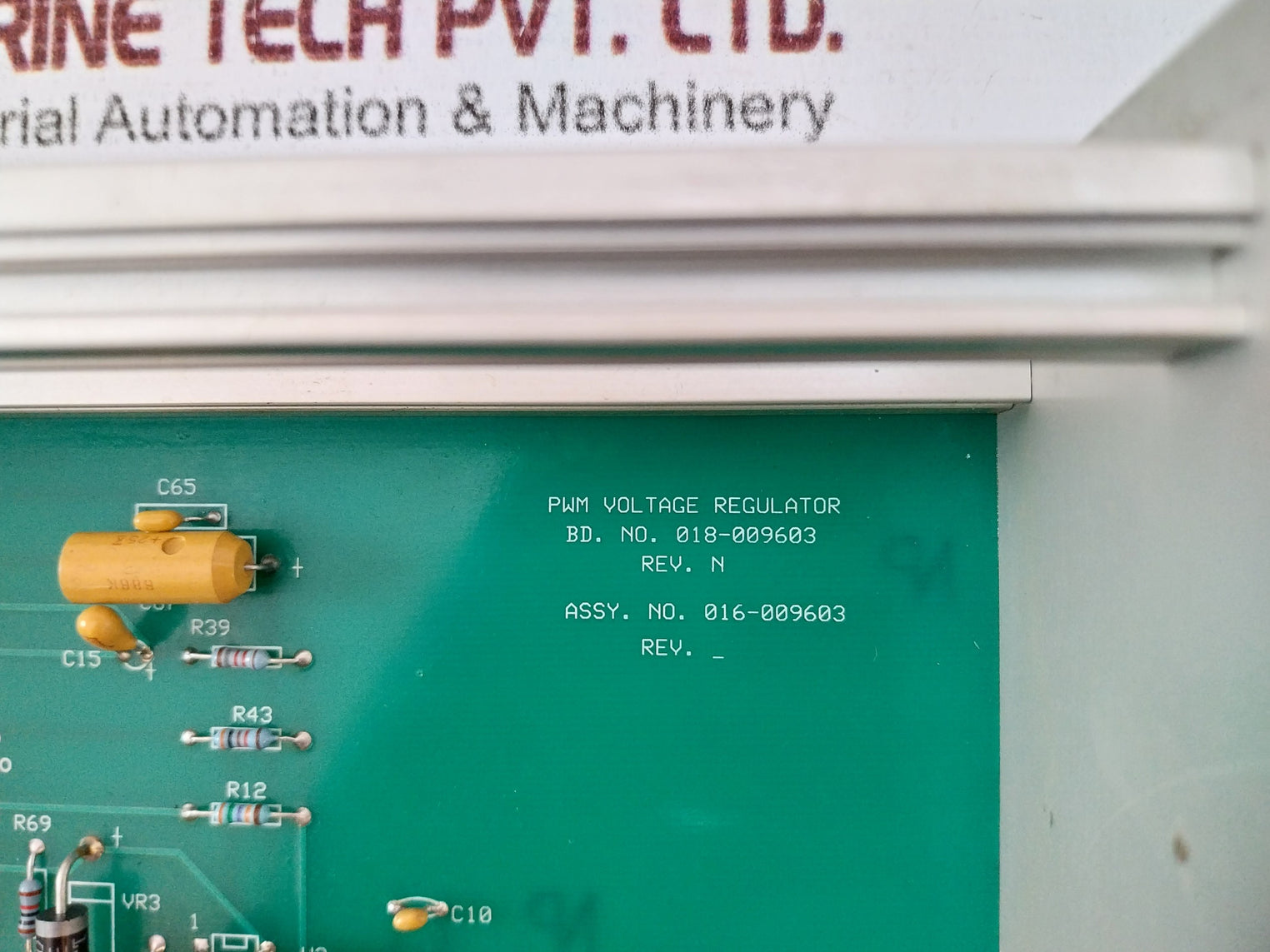 National Oilwell Varco 9603 Voltage Regulator Module 016-009603