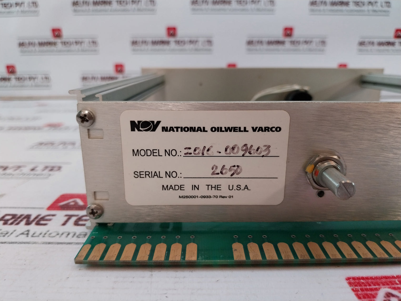 National Oilwell Varco 9603 Voltage Regulator Module 016-009603