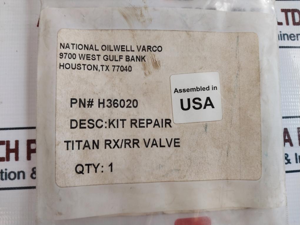 National Oilwell Varco H36020 O-ring Repair Kit