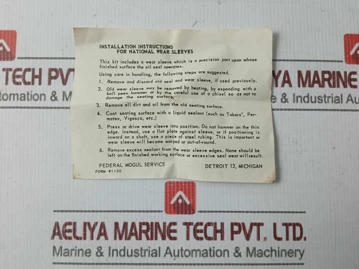 National 416335-n Radial Shaft Seal