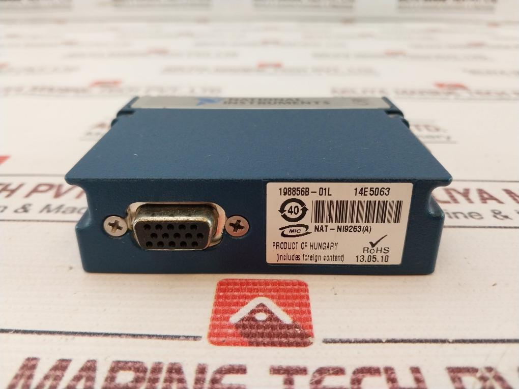 National Instruments Crio-9114, 196604B-04L, Analog Input Module