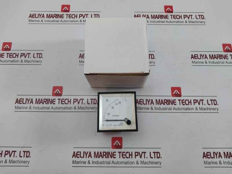 Naval Analog Panel Ammeter 0-50A/0-250A Saci