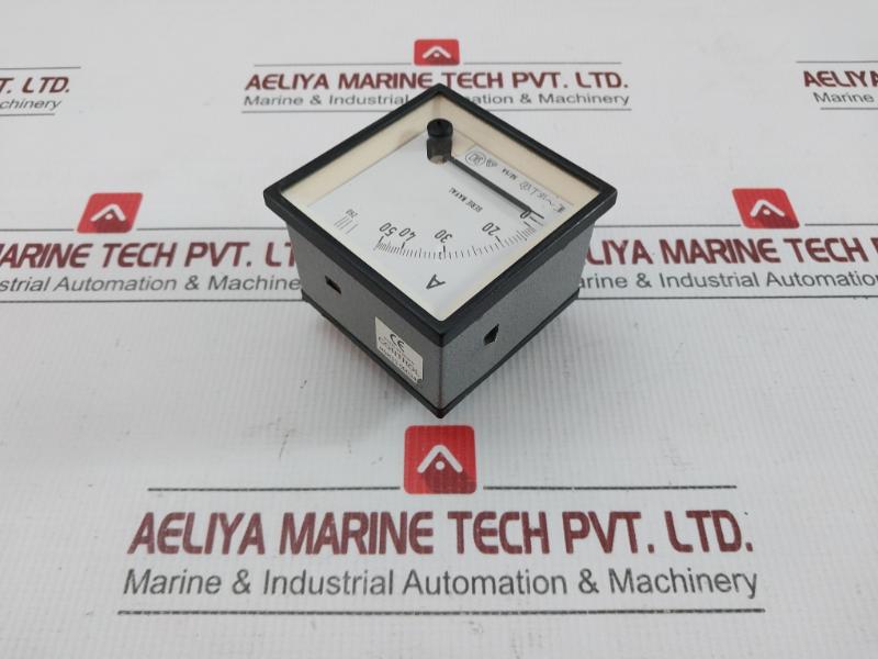 Naval Analog Panel Ammeter 0-50A/0-250A Saci