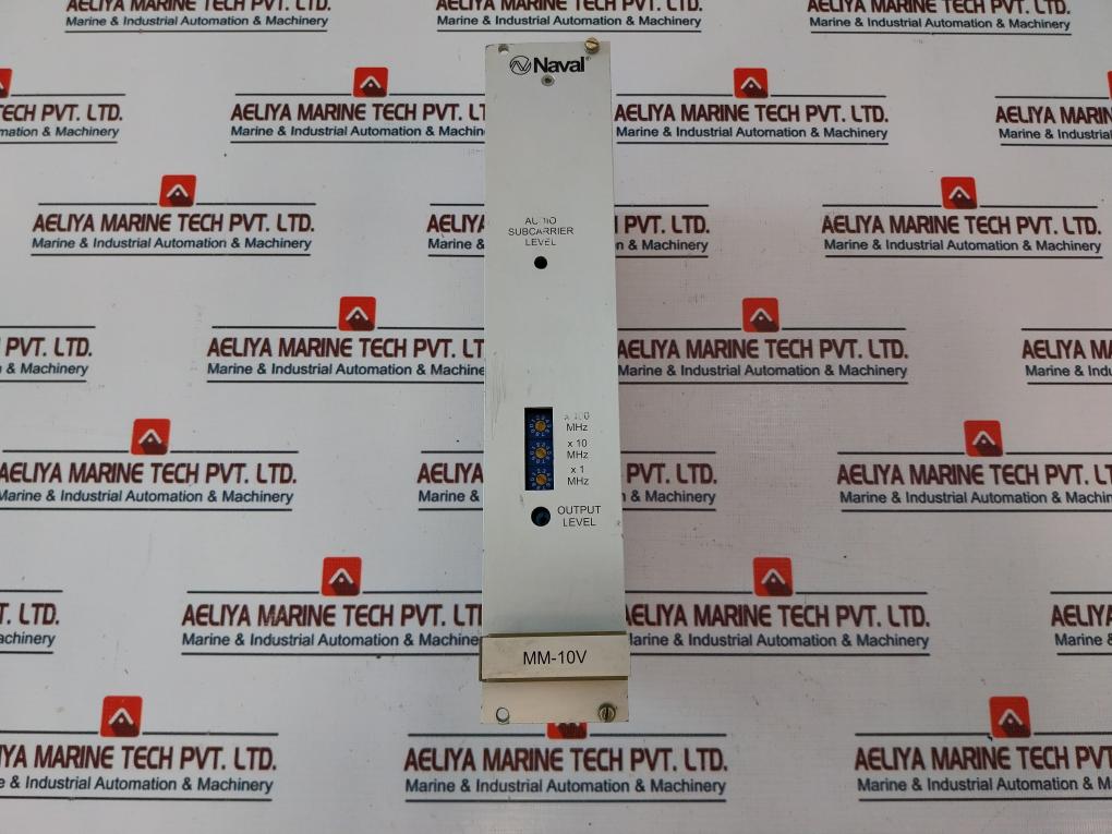 Naval Electronics Mm-10V Audio Subcarrier Level Tv- Modulator 250108-v
