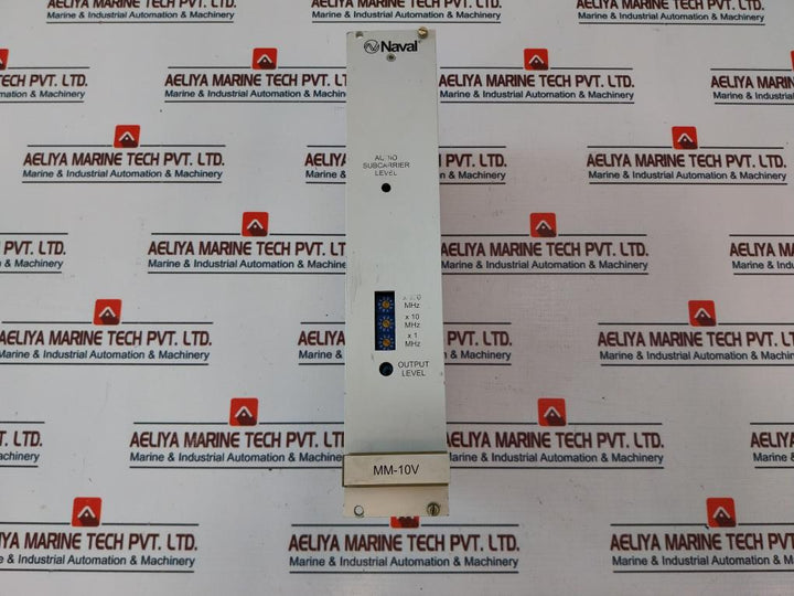 Naval Electronics Mm-10V Audio Subcarrier Level Tv- Modulator 250108-v