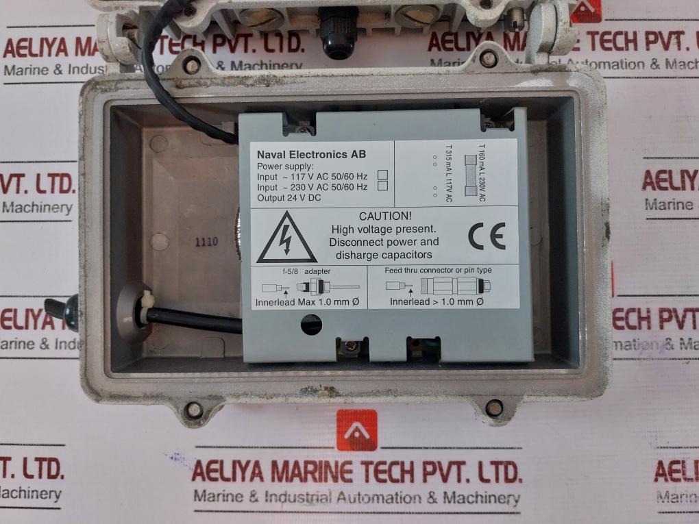 Naval Electronics Psa 350-1 Broadband Communication Power Supply Amplifier