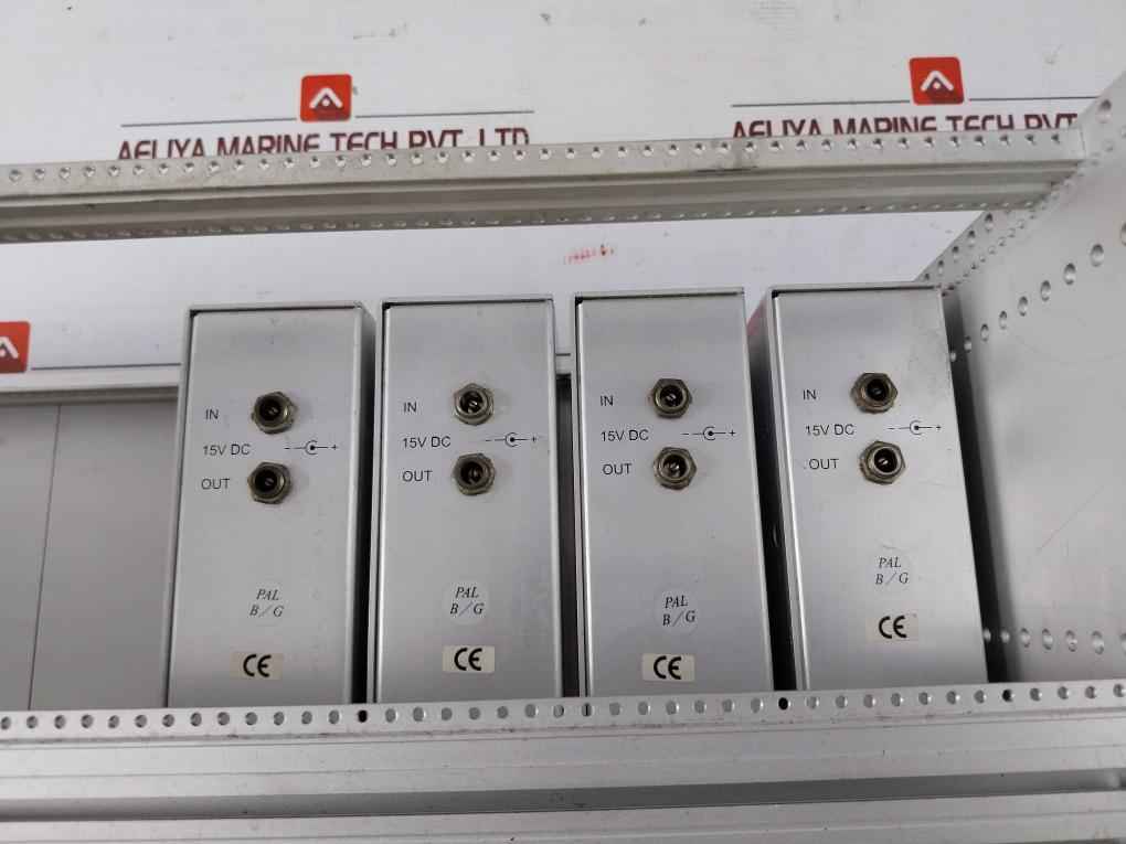 Naval Mm-750 Control Module Rack 15V Dc Mod-9, Mod-10, Mod-11, Mod-12