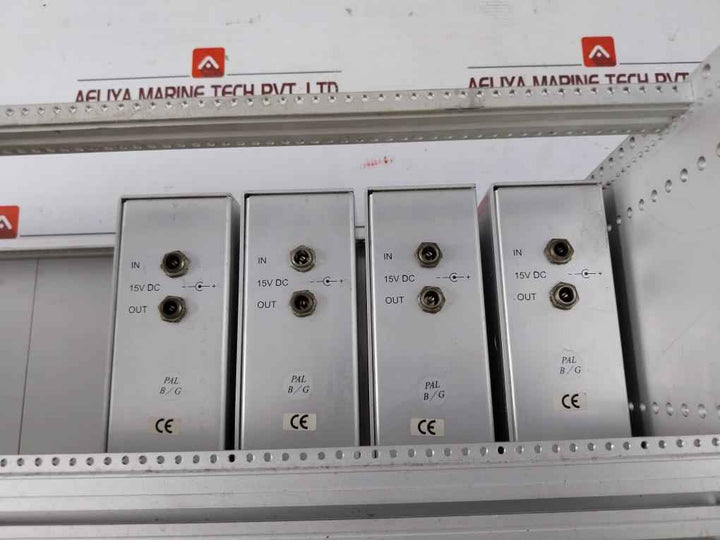 Naval Mm-750 Control Module Rack 15V Dc Mod-9, Mod-10, Mod-11, Mod-12