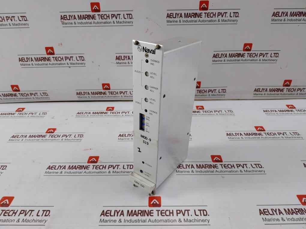 Naval Mm-750 Control Module Rack 15V Dc Mod-9, Mod-10, Mod-11, Mod-12