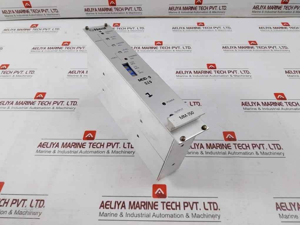 Naval Mm-750 Control Module Rack 15V Dc Mod-9, Mod-10, Mod-11, Mod-12
