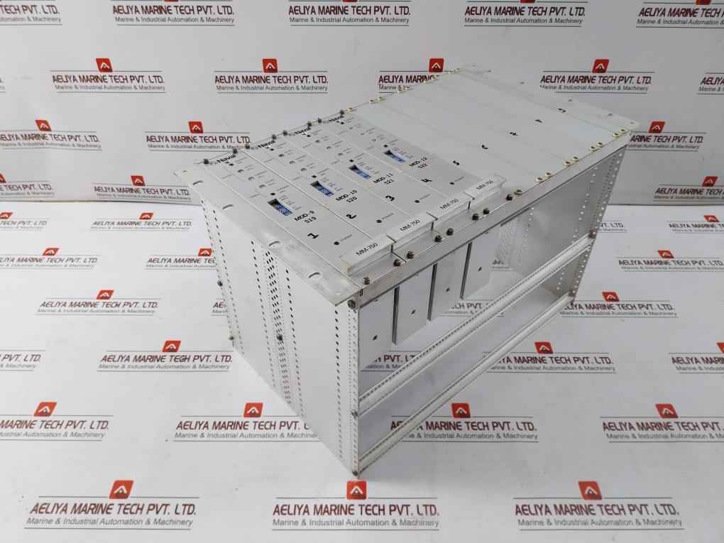 Naval Mm-750 Control Module Rack 15V Dc Mod-9, Mod-10, Mod-11, Mod-12