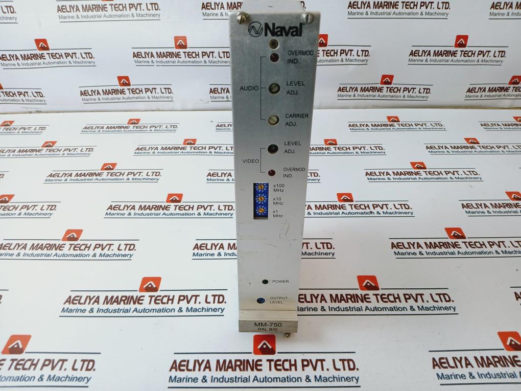 Naval Mm-750 Pal B/G Tv Modulator Module , 15V Dc