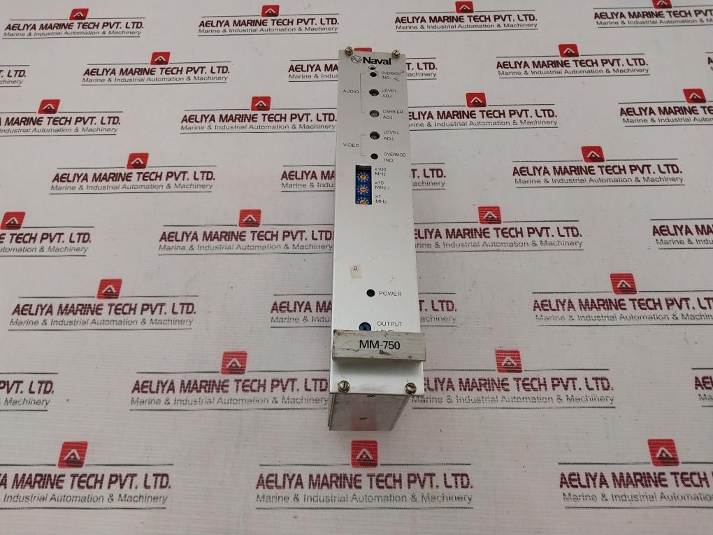 Naval Mm-750 Tv Modulator 15 Vdc