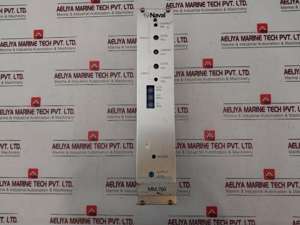 Naval Mm-750 Tv Modulator 15 Vdc