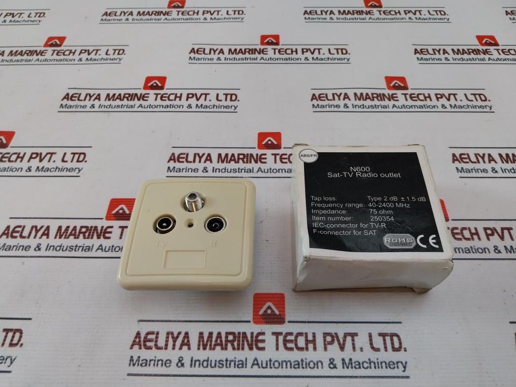 Naval N600 SAT-TV-R Sat-Tv Radio Outlet 250354